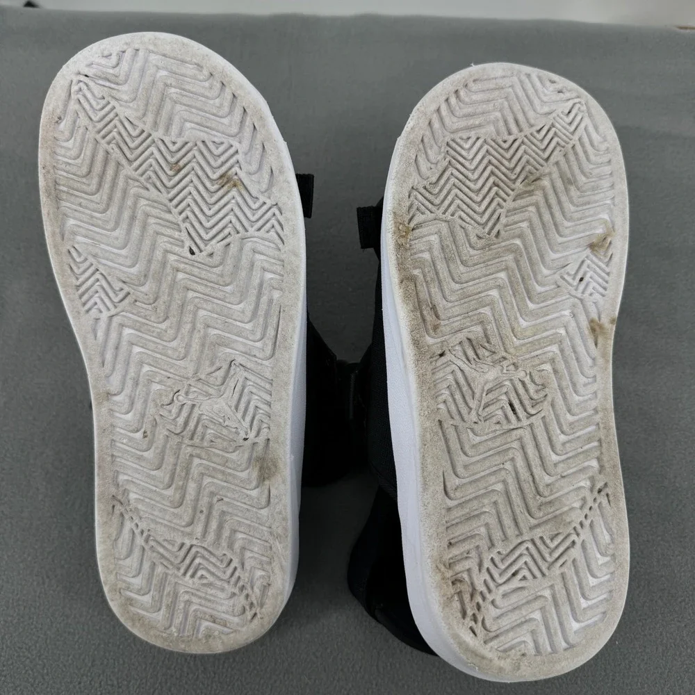 Air Jordan LS Mens 9 Slides Black Red White CZ0791-006 Sandals Strap